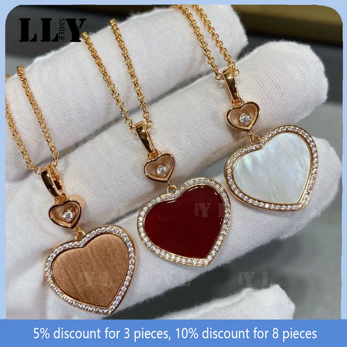 

Fashionable Hot selling Love Luxury Elegance Ladies Banquet Necklace