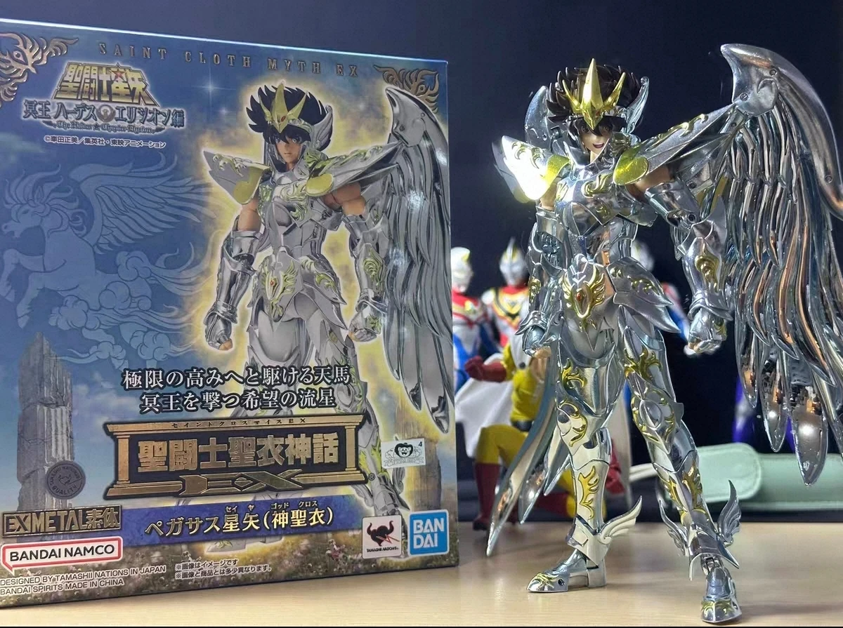 

В наличии: Коллекционная подвижная фигурка Bandai Saint Cloth Myth EX Сейя Сагитарус (Священная одежда, Глава Плутона) — аниме-модель, игрушка, подарок