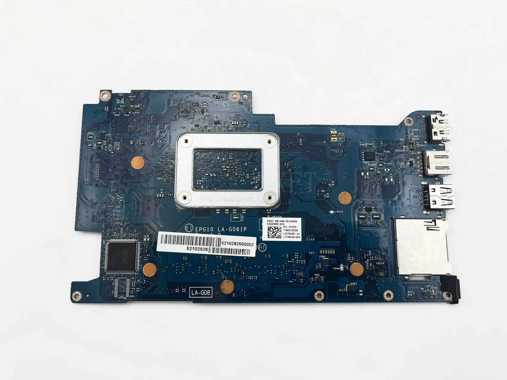 For HP Stream X360 11-AB Laptop Motherboard LA-G081P DDR4 N4000CPU 32GEMMC L17290-601 L22700-601 100% Test Work