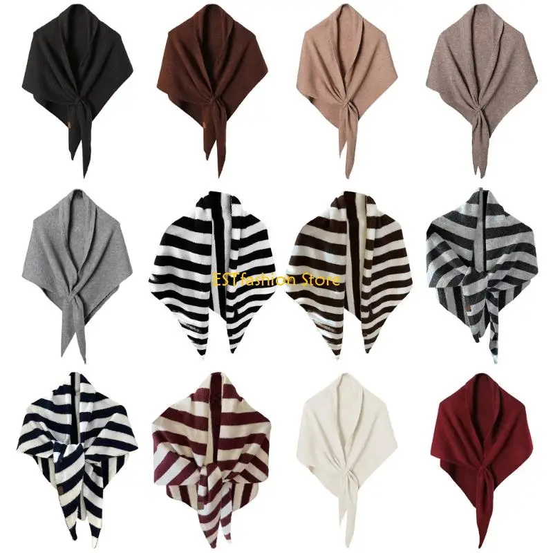 

Y5GC зимний теплый шарф из смеси шерсти для женщин, мягкая легкая практичная накидка, аксессуар для холодной погоды