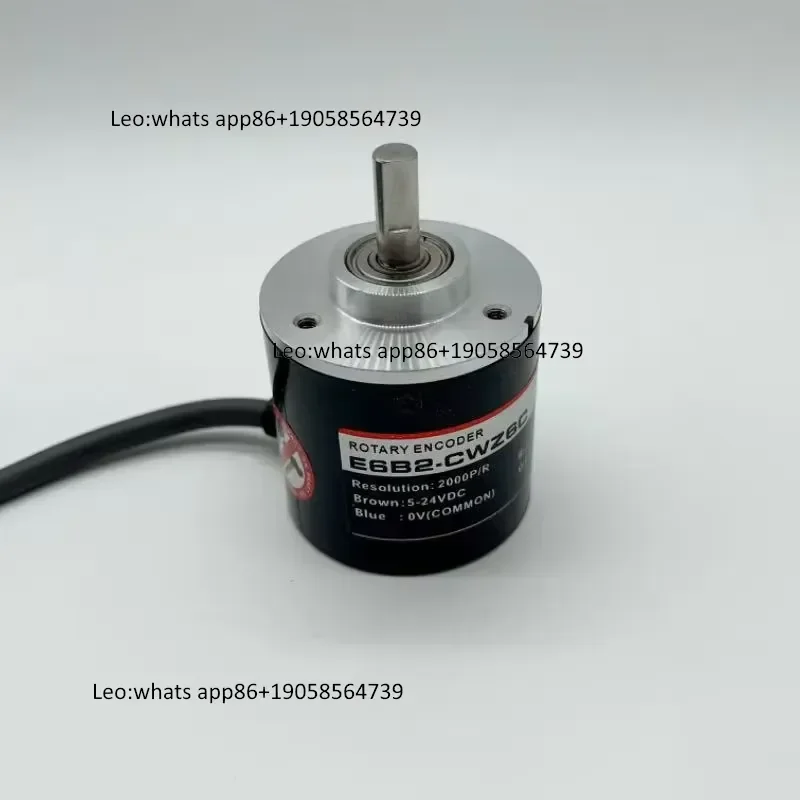 Encoder Rotativo Incremental Série GOS40A, Diâmetro Externo de 40mm, Eixo Sólido de 6mm, DC10.8-26.4V, Resolução Média 800-2048PPR