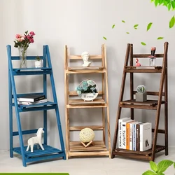 Foldable Wooden Flower Stand, Balcony Shoe Rack, Simple Garden Shelf, Multi-layer Living Room Organizer Special Offer