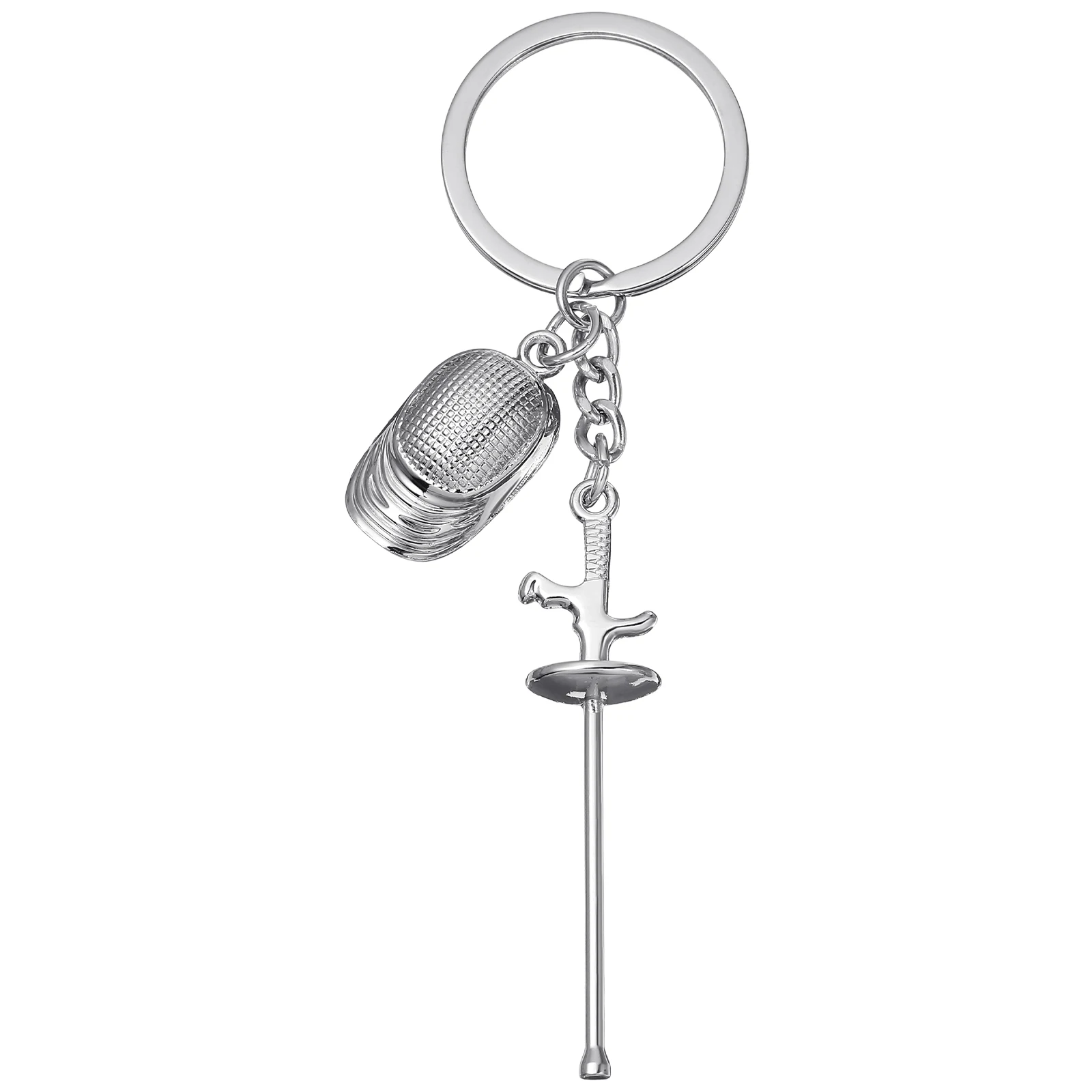 

Fencing Keychain Small Decorative Portable Creative Gifts for Hanging Fencing Pendant Women Bag Pendant Memorabilia