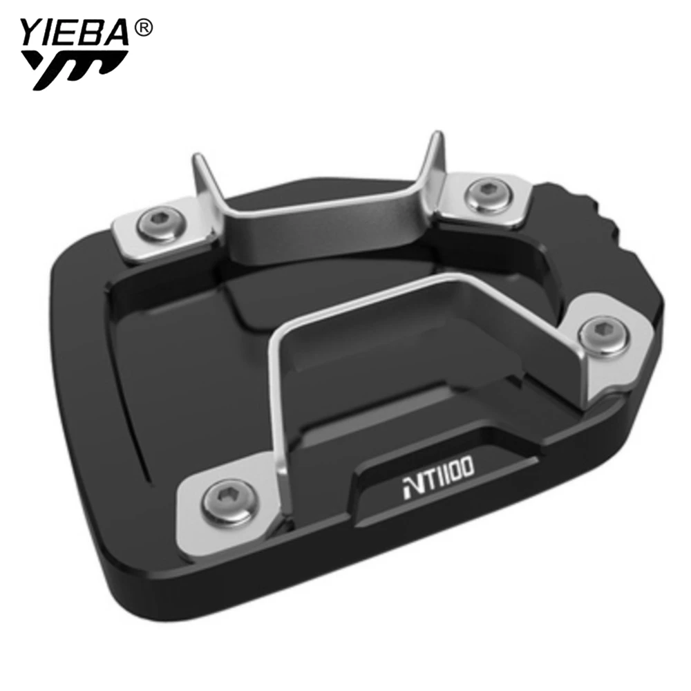 

For Honda NT1100 2024 2021 2022 2023 2025 Motorcycle Accessories CNC Aluminum Foot Kickstand Side Stand Enlarge Extension Plate