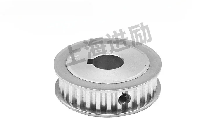 

3 pcs Pulley XL25 teeth A with flat teeth on both sides, width 11, inner hole 5, 6, 8, 10, 12, 14 aluminum gears