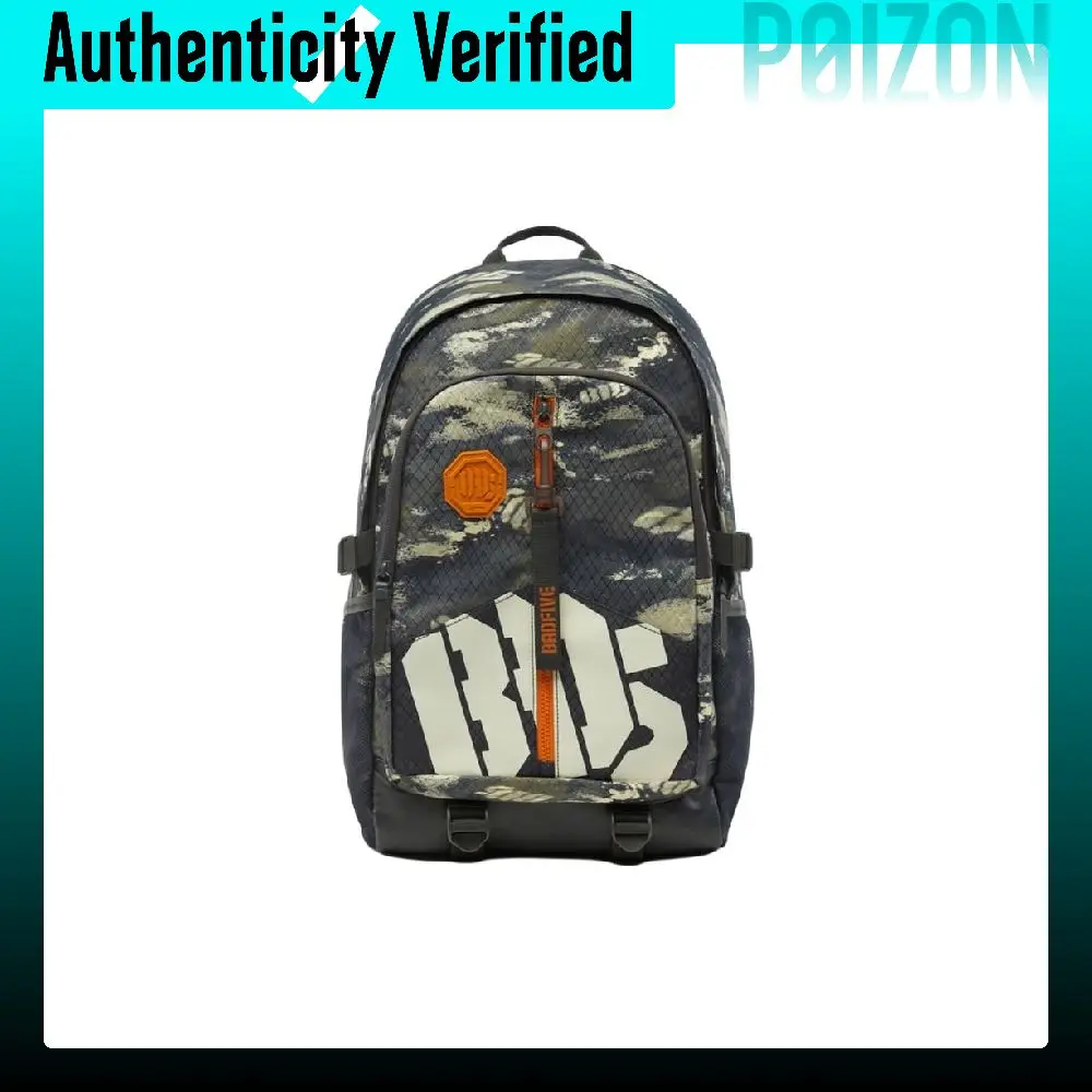 Li Ning Polyester Students Backpack Regular Unisex Camouflage ABSU337-4