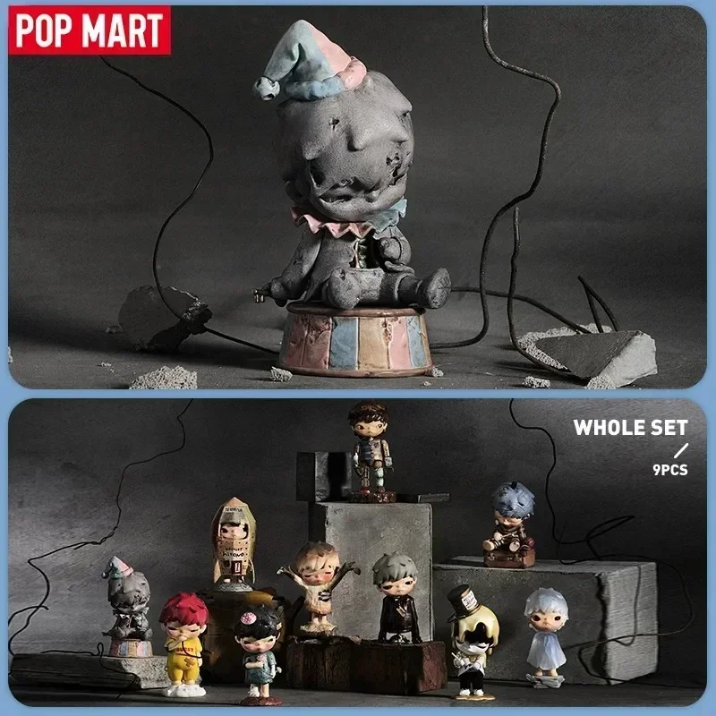 POP MART HIRONO-caja ciega de la serie Reshape, juguetes Kawaii, figura de acción de Anime, caja misteriosa sorpresa, muñecas, regalo para niñas