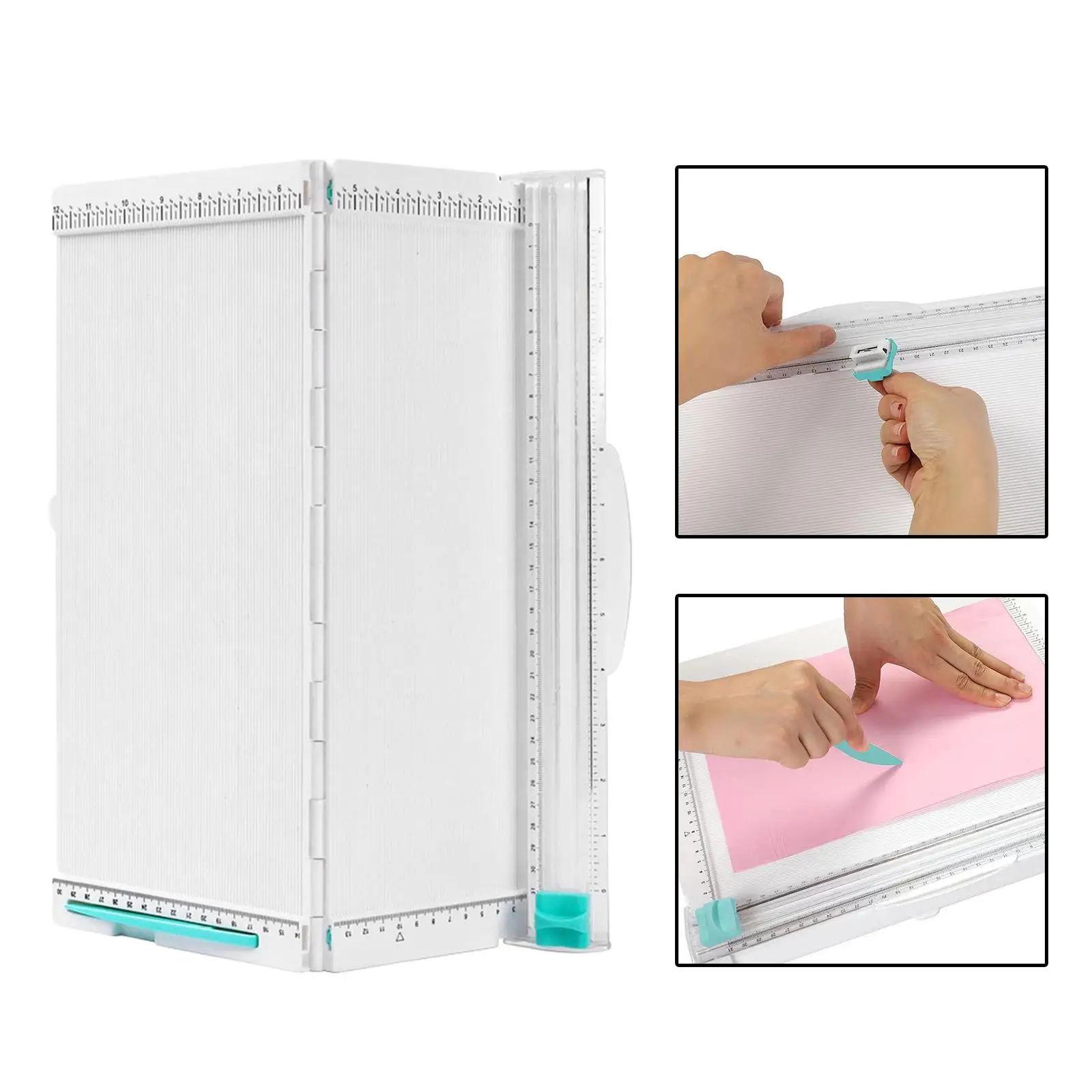 Papierscantafel, Zoll-Bastelpapierschneider, Papierfalten und Scorer zum Einband von Büchern, Geschenkboxen, Fotos usw.