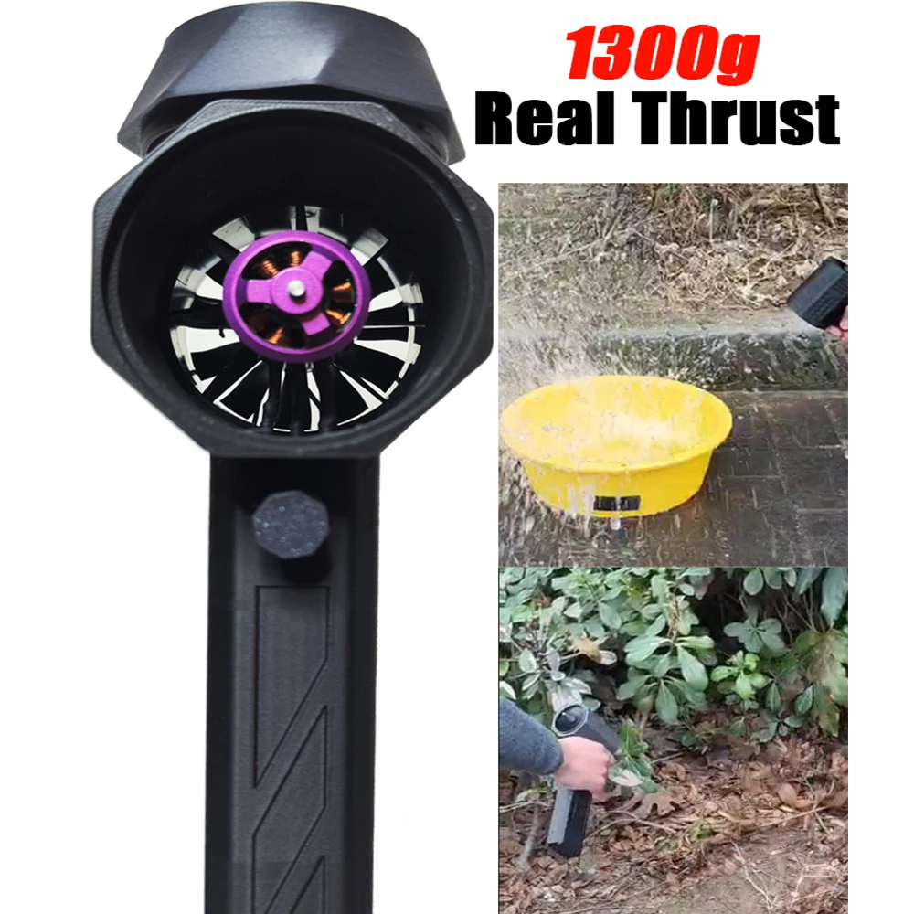 Turbo Jet Fan Turbo Violent Fan Powerful Blower Cleansing Fan 4000mAh Brushless Motor Superstrong Powerful Blower High Speed Duc