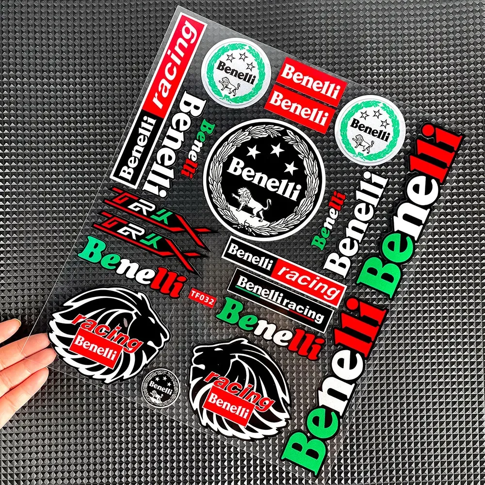 Motorcycle Tank Reflective 3D Logo Stickers Moto Body Decals for Benelli trk 502x Accessories 502 trk502x 502c tnt 125 752s 500
