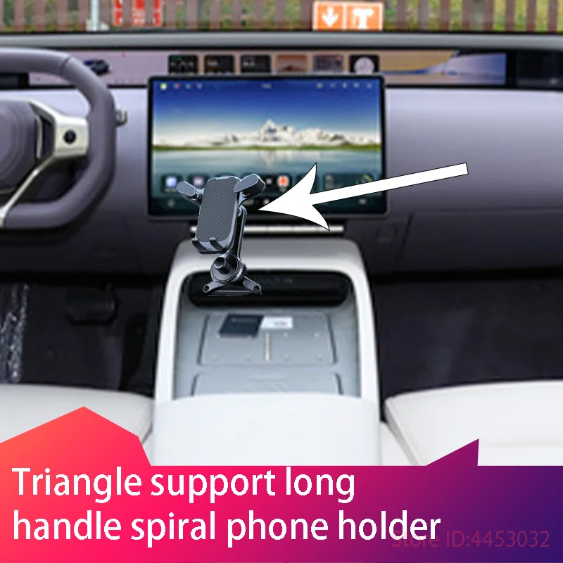 FOR	Avatr 11 12 07	Car Phone Holder Stand Air Vent Gravity Car Mount GPS Smartphone   In Bracket