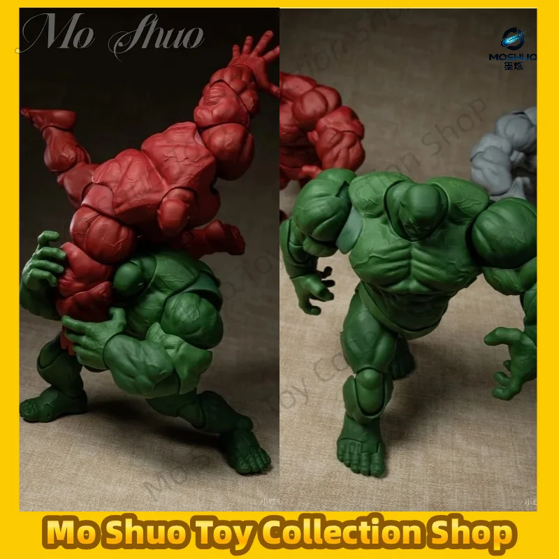 1/12 Muscular Titan Doll, White, Green, Red, Gray, 4 Skin Colors, Articulated Action Figure, Collectible, Gift