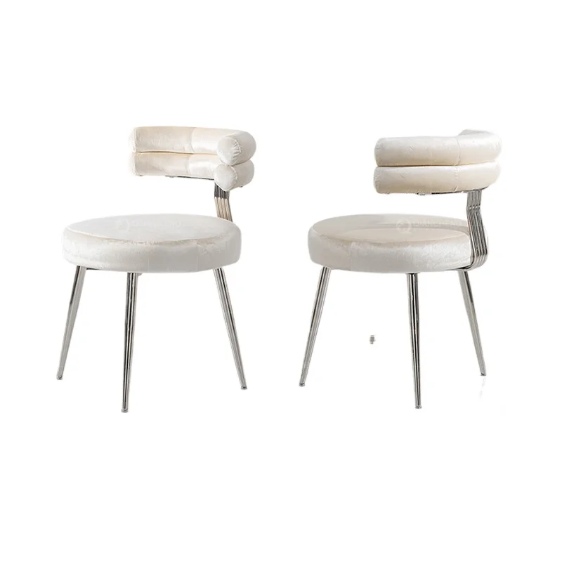 

Light luxury dining chair series, high-end home backrest negotiation chair