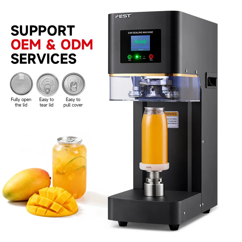 Industrial beverage canning machine, juice tank, beer soda can sealing machine, automatic can sealing machine