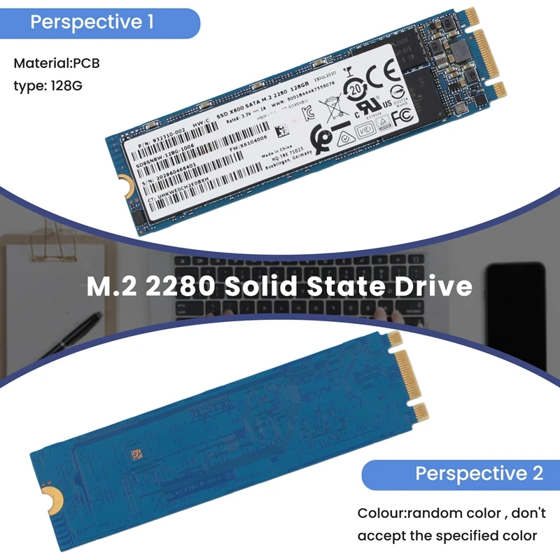 128GB M.2 SATA SSD 2280 SSD Internal Solid State Drives For Desktop Laptop Computer SSD