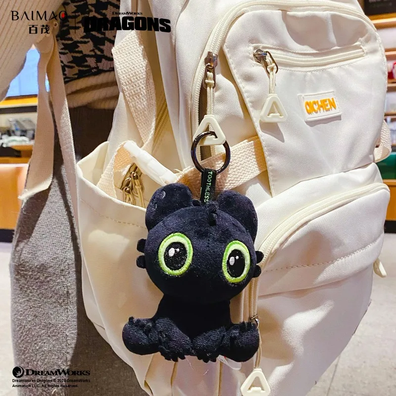 Echte How To Train Your Dragon Tandeloze pluche sleutelhanger vrouwelijke schattige pop tas hanger meisjes verjaardagscadeau kerstcadeau