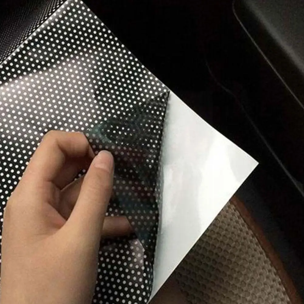 1 Pair Sun Block Film Anti-UV Car Static Sunshade Stickers Window Insulation Solar Sunscreen Sun Curtain Car Film Glass Sun M4P8