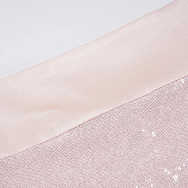 SUCHCUTE Satin-Patchwork-Pailletten-Bodycon-Minirock Y2K Low Waist Party Club Damen Slim Rock Casual Grunge Fairycore Chic – Detail 6