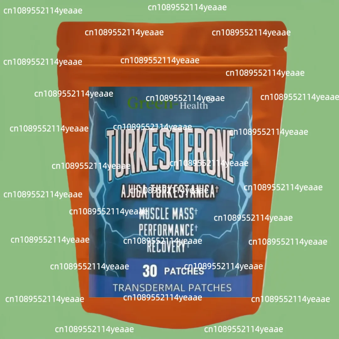 30 Patches Turkesterone Transdermal Patches Ajuga Turkestanica Improve Lean Muscle Mass, Exercise Performance