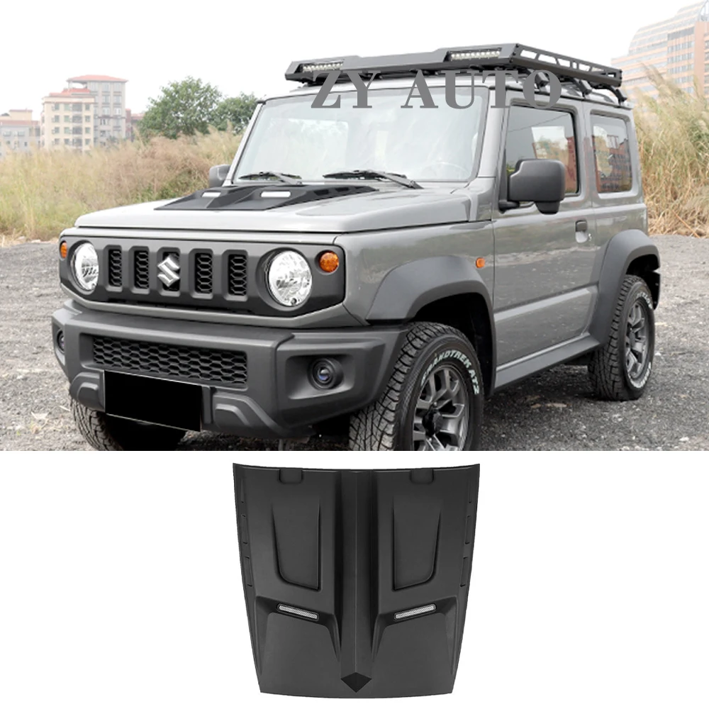 

For Suzuki Jimny JB64 JB74 2019 20 21 22 23 24 25 Front Engine Hood Cover Decor Bonnet Scoop Hood Cover Decoration Accessories