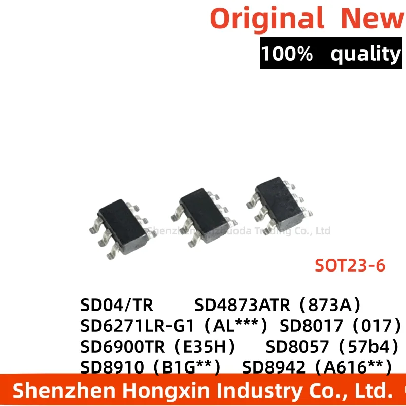 10 pieces of MIC5233 5205 5219 5504-1.8/2.5/2.8/3.0/3.3/5.0YM5 BM5 YMT SOT23-5 voltage regulator chips