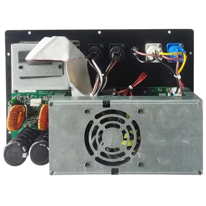 Профессиональный усилитель мощности класса D с DSP, 8 Ом, 4 * 400 Вт, OEM/ODM