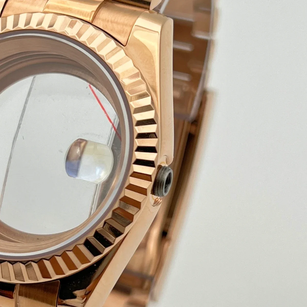 36mm/39mm rose gold case NH35 case stainless steel strap bracelet sapphire glass for Datejust NH34 NH35 NH36 automatic movement