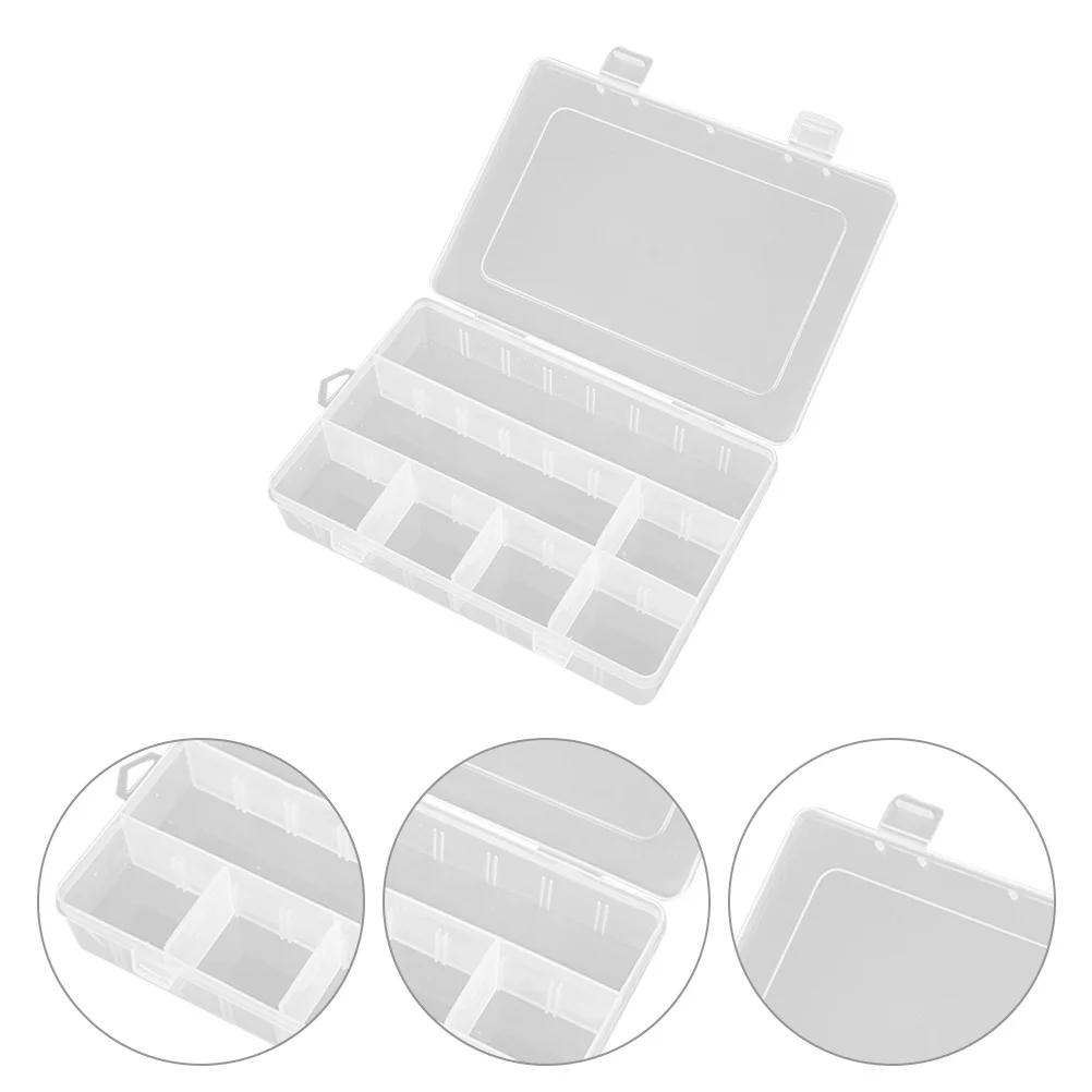 2Pcs Plastic Pencil Box Portable Large Capacity Stationery Organizer Pen Holder for School Use Portable Pencil Box