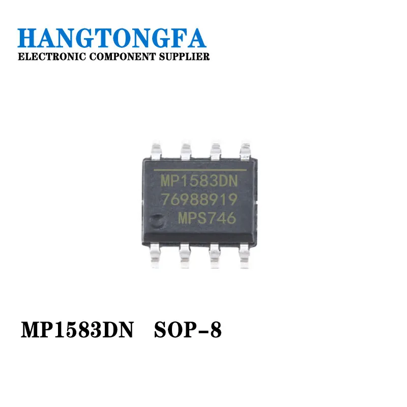 10PCS/LOT MP1583 MP1583DN SOP-8 SMD DC step-down chip input 4.75-23V output 3A In Stock New and   Original