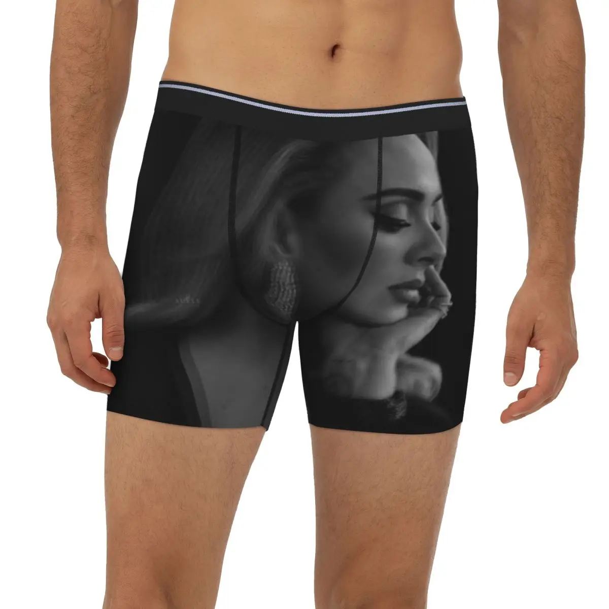 

Cool Singer Adele Tour 2024 Long Boxer Underpants Short Men's Panties Soft Underwear for Homme Man Boyfriend Gift
