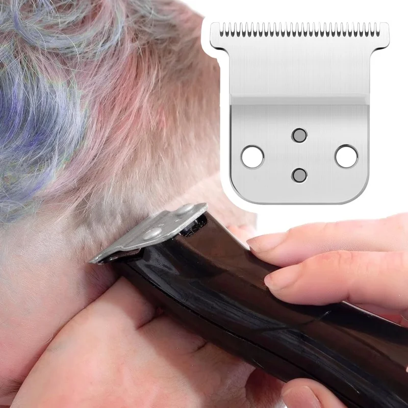 شفرة T بديلة احترافية متوافقة مع أداة تشذيب Andis Slimline Pro Li D7، D8، D7 # 32655، د8 # 32105, # 32400 #1