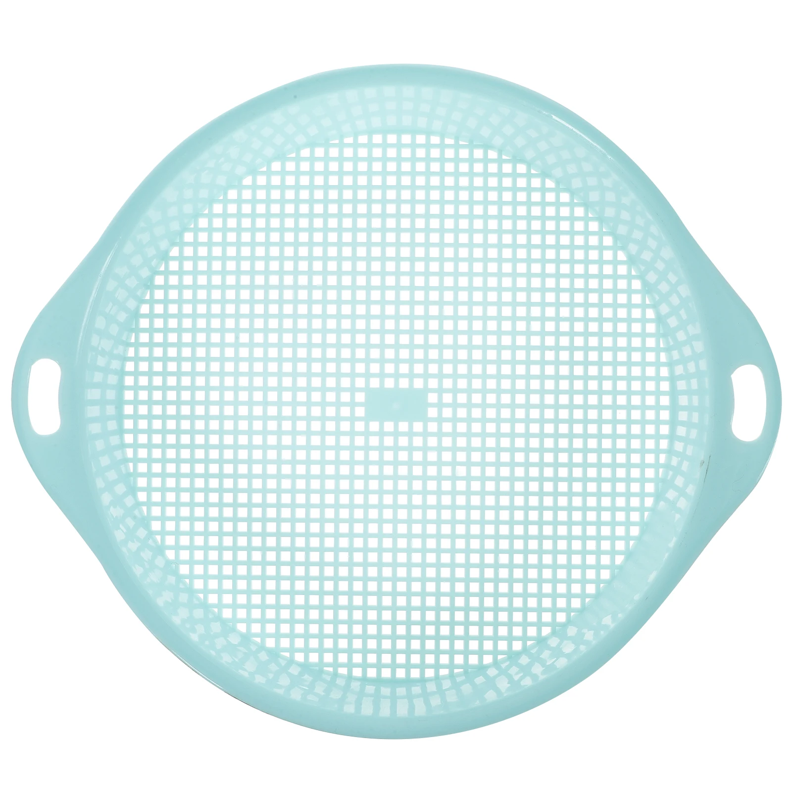 

Soil Sieve Plastic Mesh Dirt Strainer for Garden Fine Compost Blue Sand Screen Sifter Child