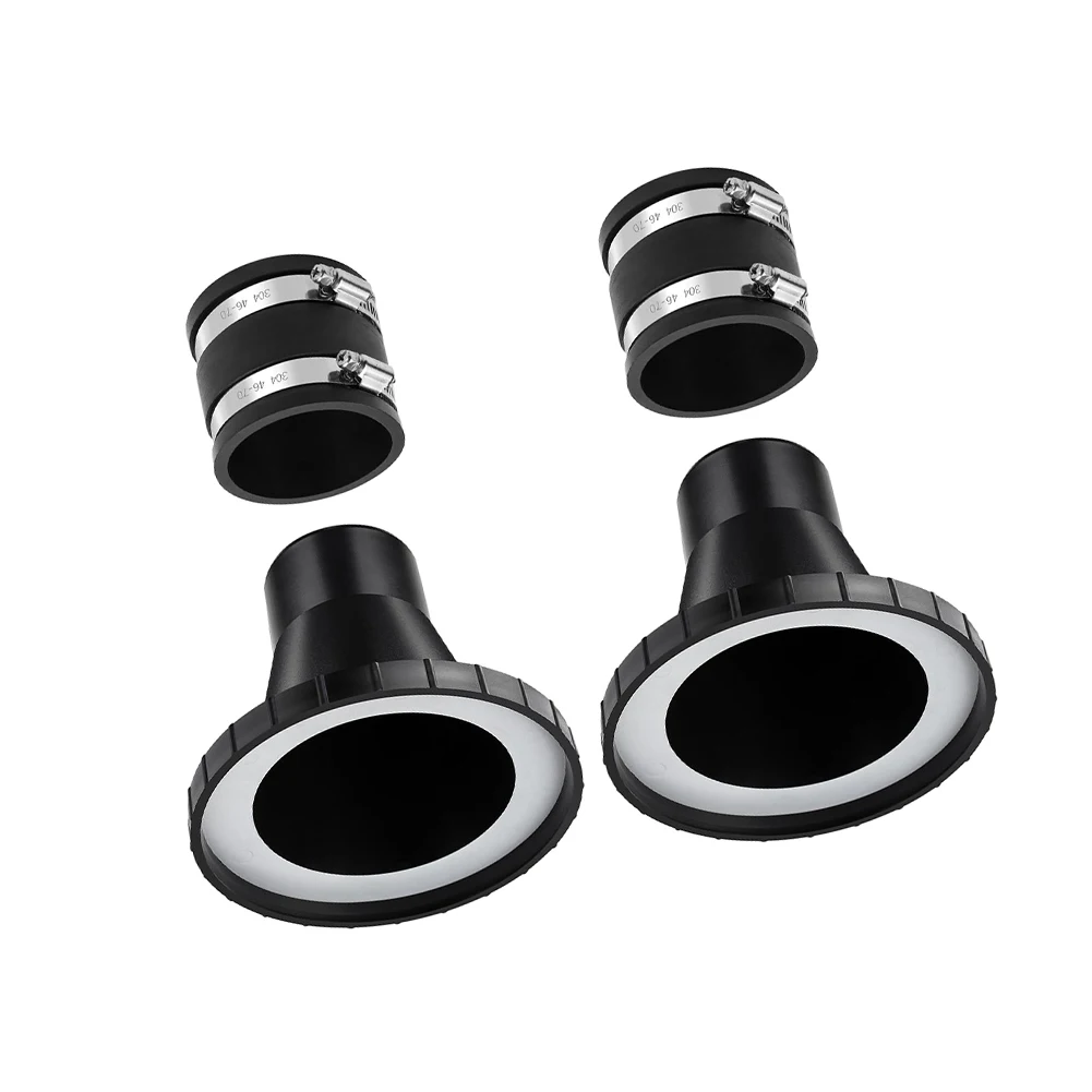 6 Piece Magnetic Clamp Dust Collection Kit Quick Connect Rubber Coupler For Woodworking Power Tool Accessories