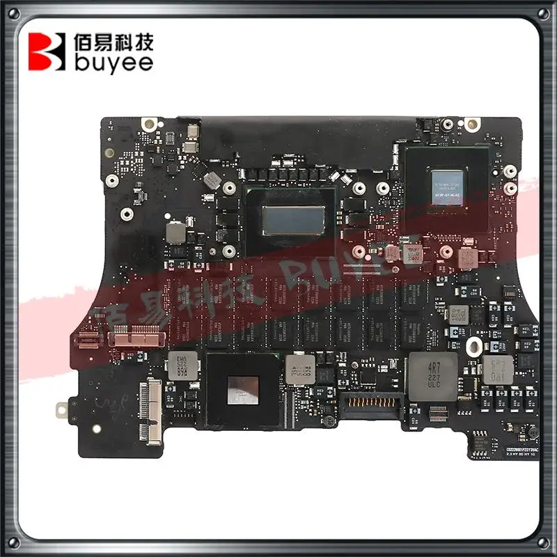 Tested Logic Board For MacBook Retina A1398 Motherboard I7 2.3 GHz/2.6GHz/2.7GHz/8G 16GB RAM 1G GPU 2012 820-3332-A Mainboard