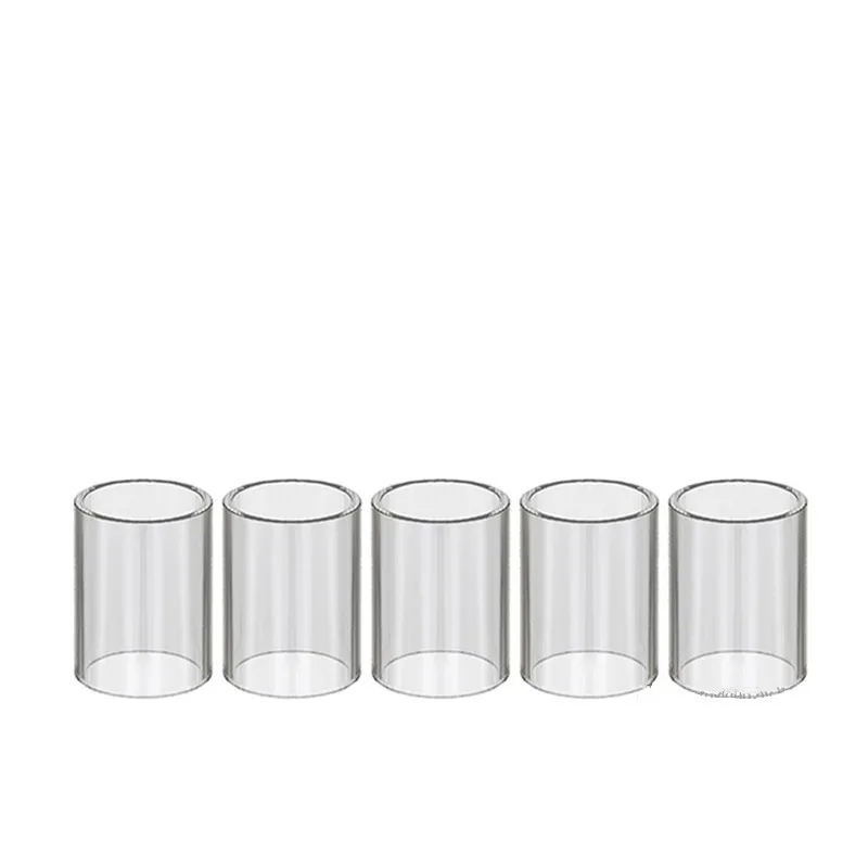 5ชิ้นอะไหล่หลอดแก้วตรงใสสำหรับ smok Micro TFV4 2.5มล./3.5มล./5มล./PLUS ถังแก้วอุปกรณ์เสริม MTL