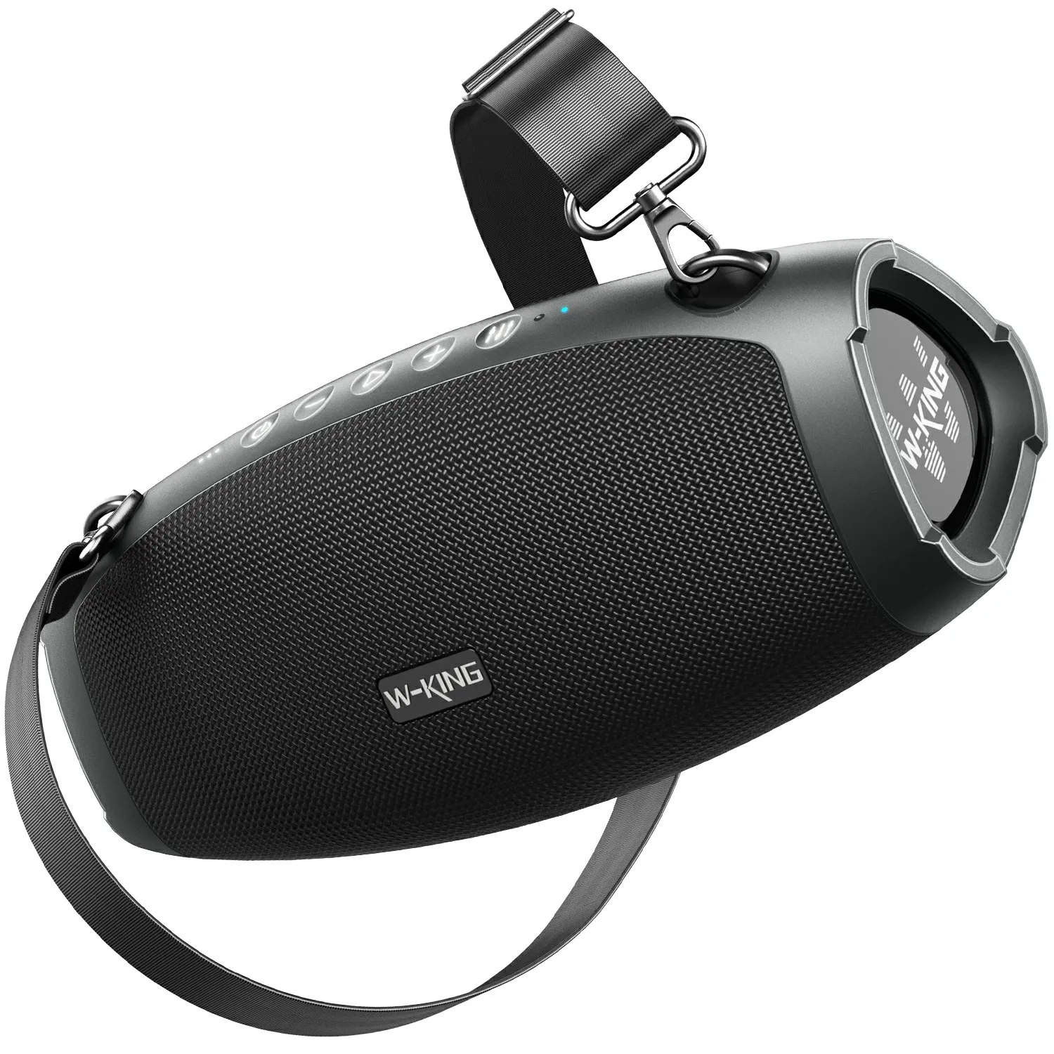 W-KING X10 Bluetooth-Lautsprecher, 120W Max Tragbarer Lautsprecher, 70W IPX6 Wasserdichter Outdoor-Party-Lautsprecher, Drei passive Radiatoren/Subwoofer*2 – Tiefer Bass/42H/TF/AUX/EQ
