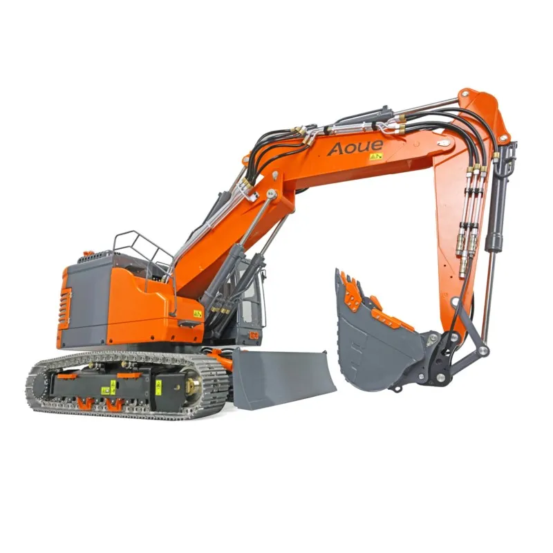 LESU 1/14 Metal Hydraulic RC Excavator Model Aoue ET26L PL18EV Valve Smoke Motor Outdoor Toys THZH1268