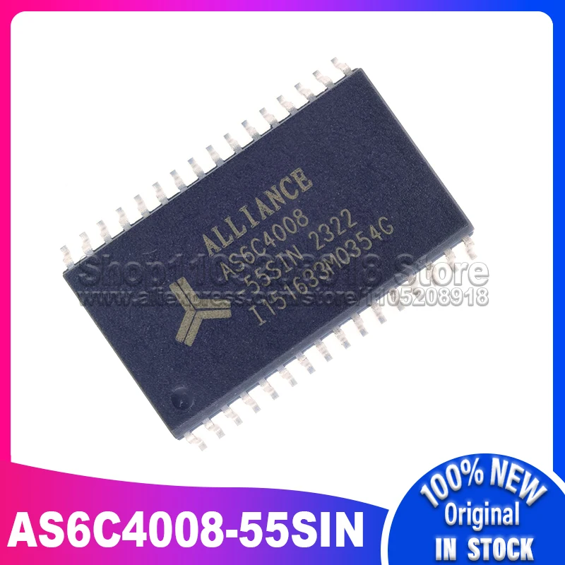 10 قطعة/الوحدة AS6C4008-55SIN AS6C4008 SOP32 100% جديد الأصلي #2