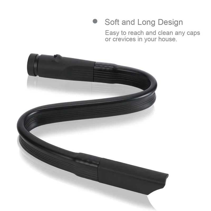 ABBK-2X لمكنسة دايسون V6، أداة تمديد شق مرنة مرفق لدايسون DC35 DC45 DC58 DC59 DC62 V6 (أسود)