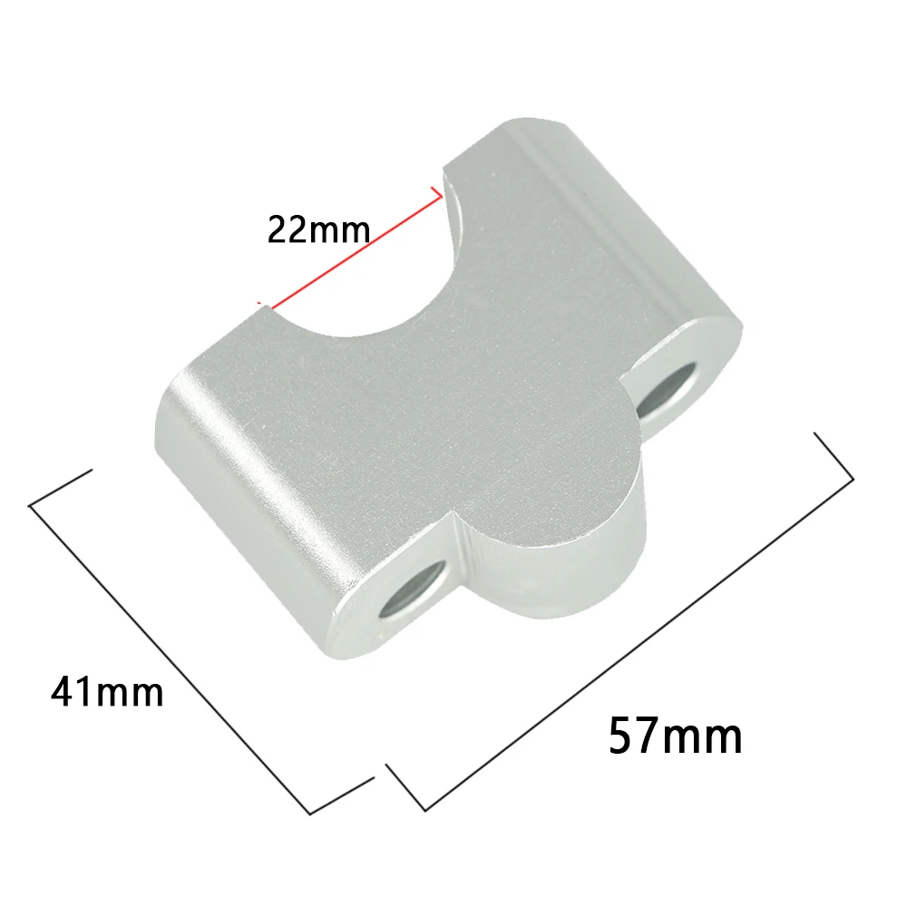 Immagine 7: Accessori moto manubrio Riser Extend Handle Bar Mount morsetto adattatore per BMW G310GS G310 R G 310 GS R 2017-2022G 310GS