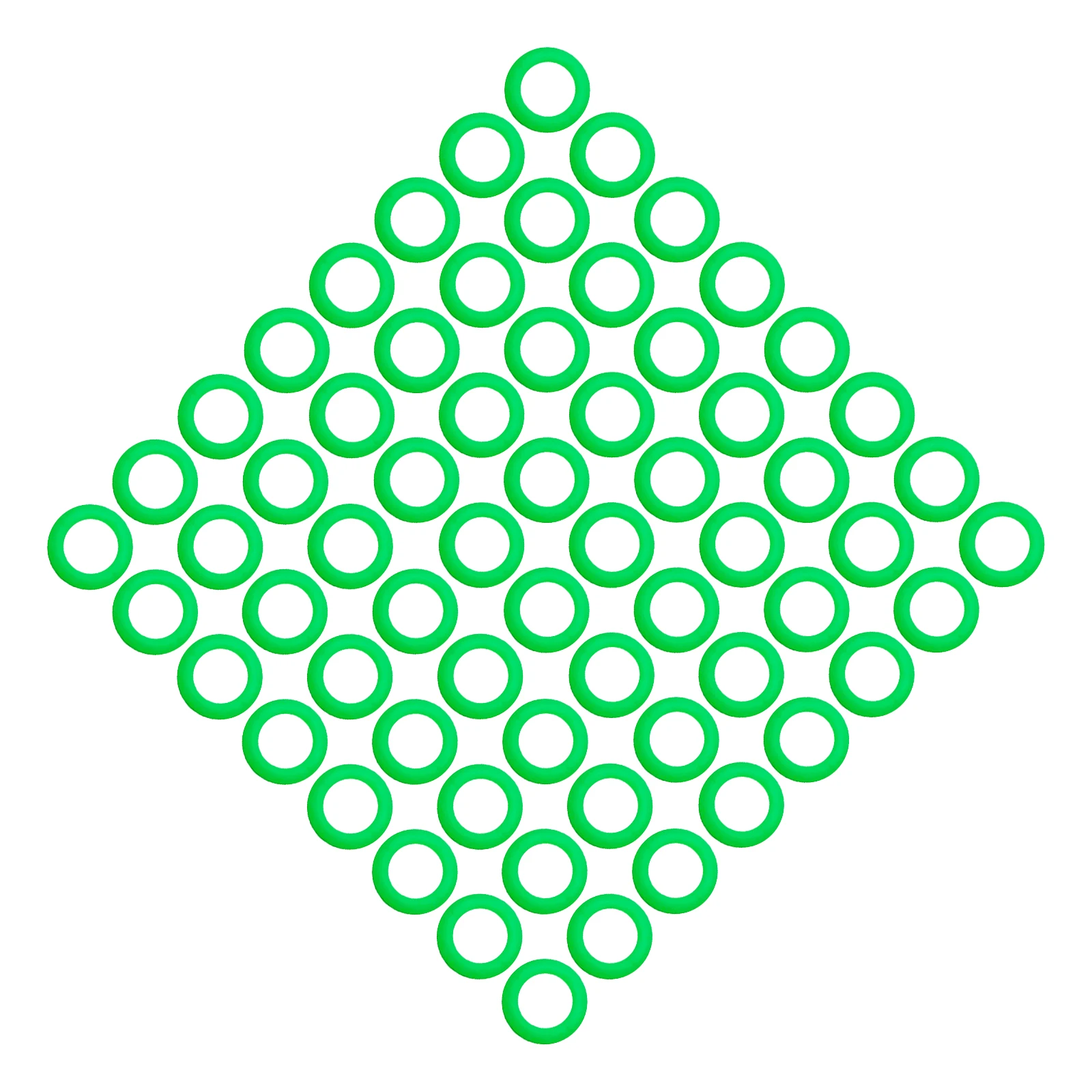 

50Pcs Fluorescent Tent Stake Rings Night Safety Markers Camping Accessories Camping Tent Rings Night