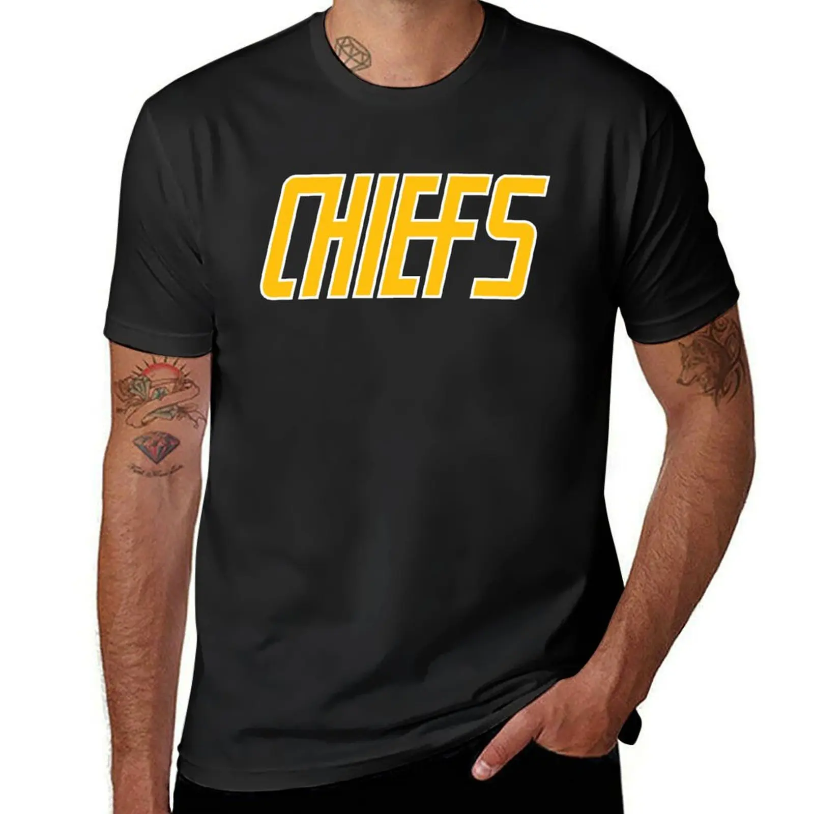 Charlestown Chiefs T-Shirt vintage boys whites mens big and tall t shirts