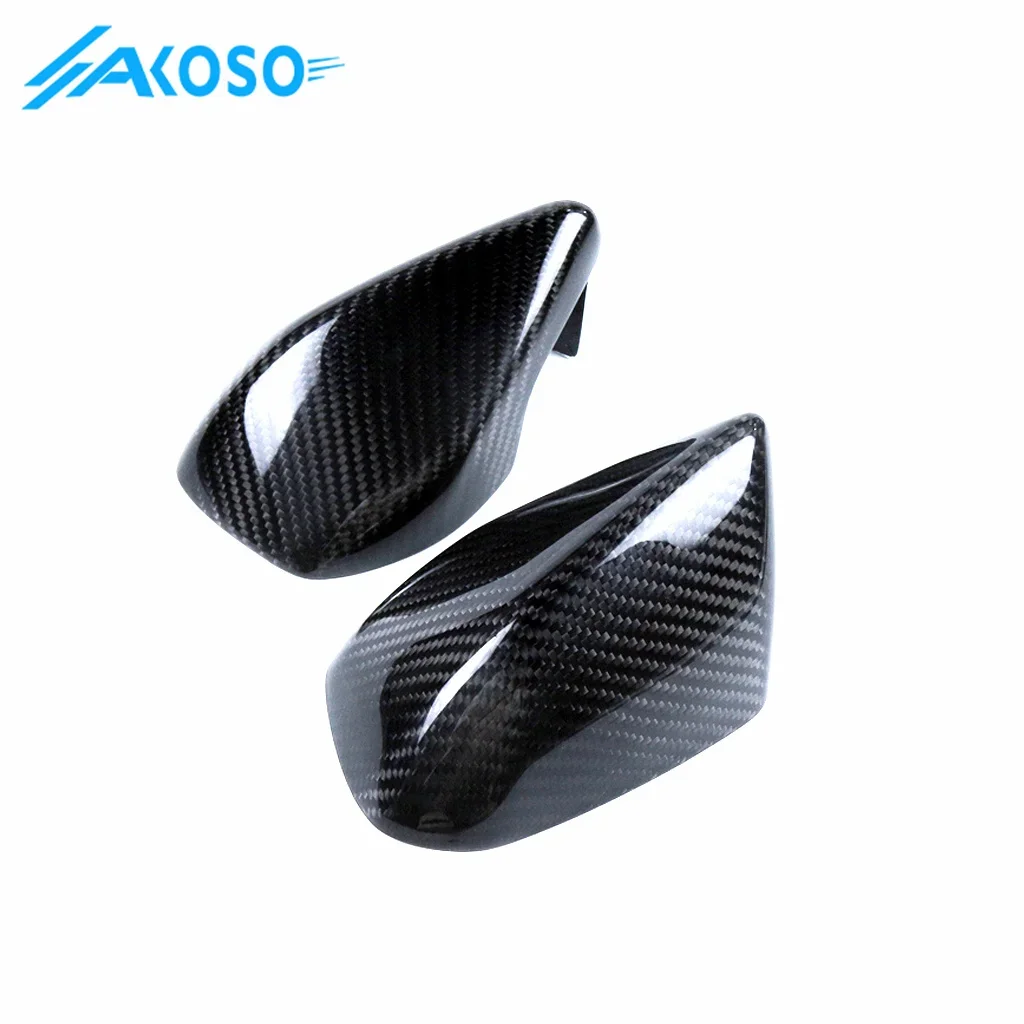 

AKOSO Carbon Fiber Motorcycle Modified Accessories Rear view mirror cover For Aprilia RS660 2021 2024