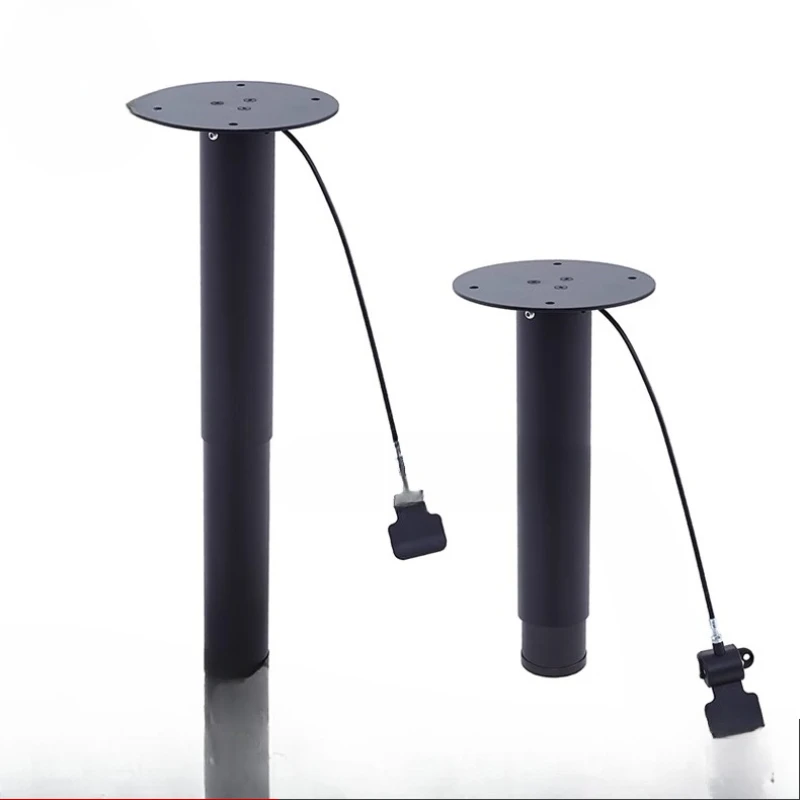 

Coffee table wire-controlled lifter pneumatic vertical random stop lifting hardware multi-function pressing rod manual