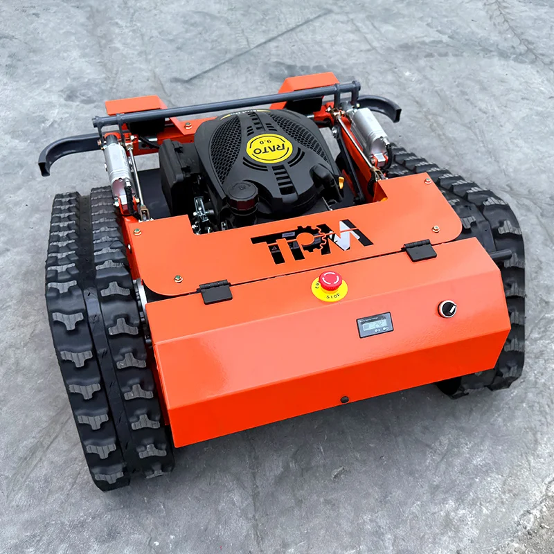 Maßgeschneiderte Fernbedienung im Rasenmäher. Akku-Rasenmäher. Mini-Roboter-Rasenmäher-Teilepreise