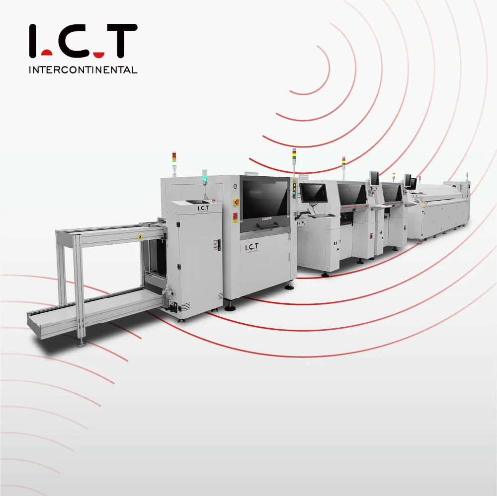 Ligne SMT Ai de qualité, ligne PCB SMT sur Base de prêt, ligne d'assemblage Smd à bas prix