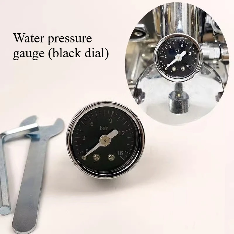 

Applicable To E61Semi-automatic Coffee Machine Brewing Head Pressure Gauge Thermometer Modified Accessories Display Temperature
