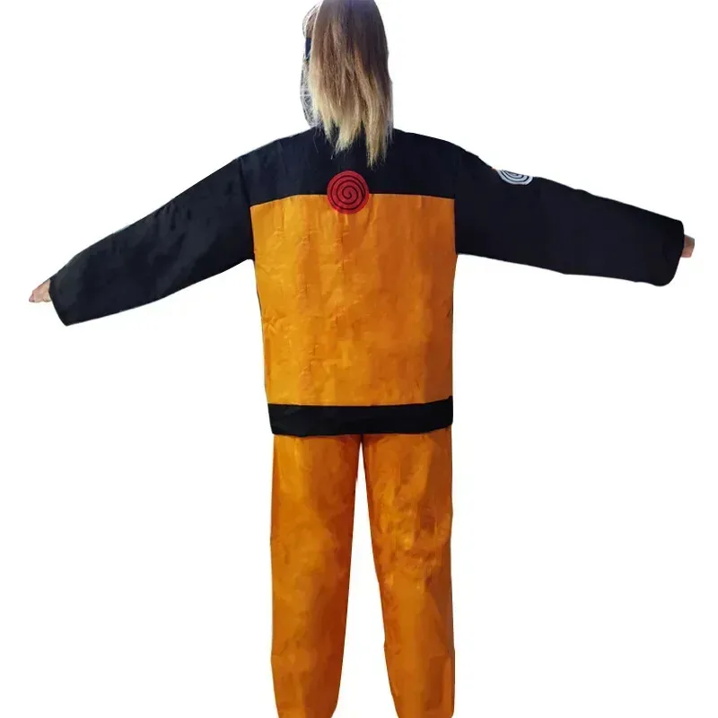 CyAnime Shippuuden تأثيري اوزوماكي زي الكبار الأطفال سترة السراويل شعر مستعار أداء الهالوين الملابس C47M80