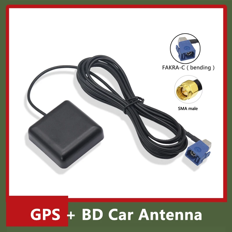 38dbi SMA Fakra Dual Modle GPS BD 1575.42Mhz 1561Mhz Car Antenna Omni WiFi Receiver Auto Aerial For Car Navigation Signal Boost