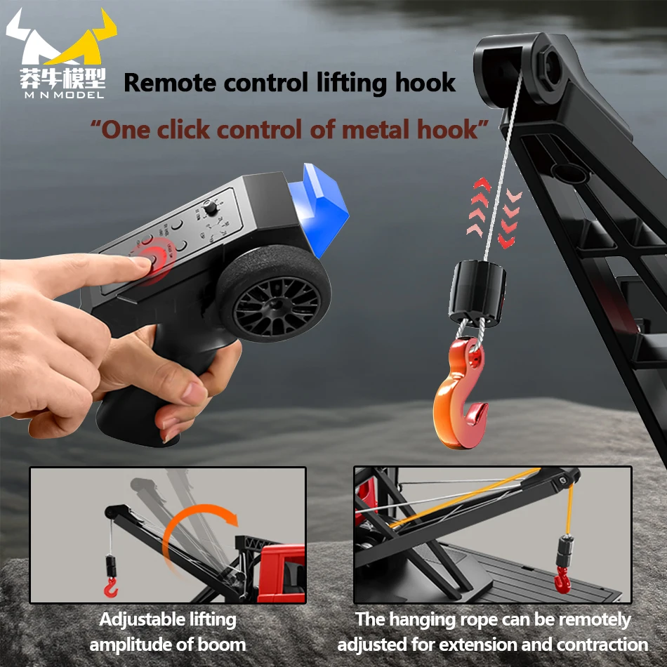 Mn modelo 1/12 4x4 rc wading cidade engenharia veículo mergulho panda fora de estrada carro escalada caminhão captador rock crawler brinquedo para adulto